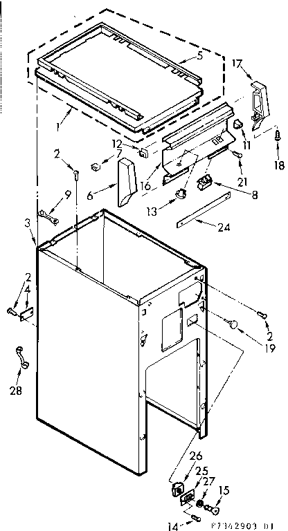 CABINET & CONTROL ASSEMBLY