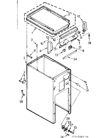 Cabinet & control assembly