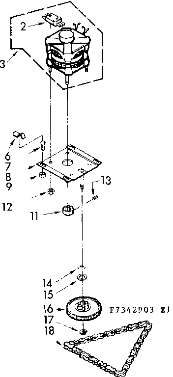 MOTOR & DRIVE ASSEMBLY