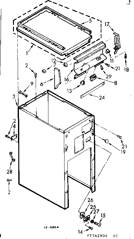 Cabinet and control asm