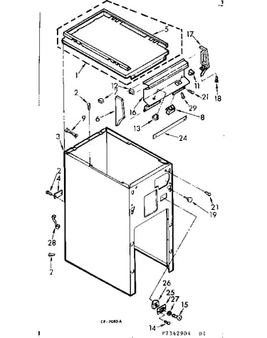 Cabinet and control asm