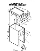 Cabinet and control assembly