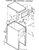 Cabinet and control assembly