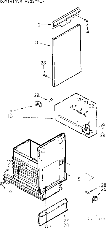 CONTAINER ASSEMBLY