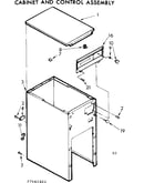 Cabinet and control assembly