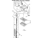 Kenmore 6657464001 power screw and ram assembly diagram