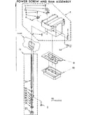 Power screw and ram asm