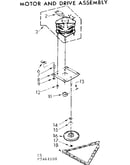 Motor and drive asm