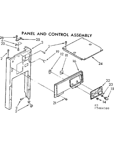 Panel and control asm