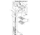 Kenmore 6657464101 power screw and ran assembly diagram