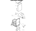 Kenmore 6657465000 container assembly diagram