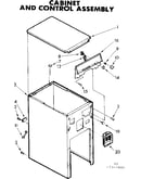 Cabinet and control assembly