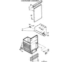 Kenmore 6657465001 container assembly diagram