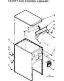 Cabinet and control assembly