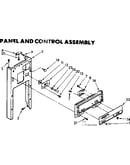 Panel and control assembly