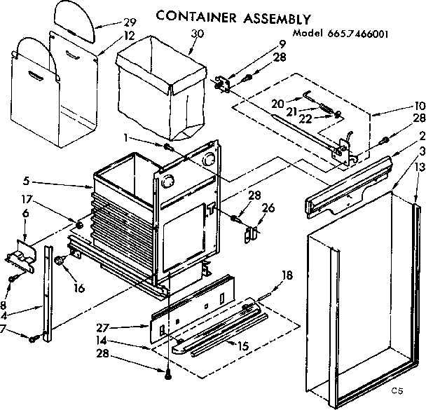 Container assmebly