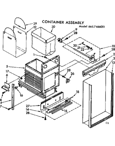Container assmebly