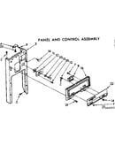 Panel and control assembly