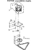 Motor and drive parts