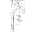 Kenmore 6657466100 power screw and ram assembly diagram