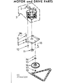 Motor and drive parts