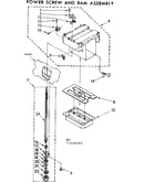 Power screw and ram asm