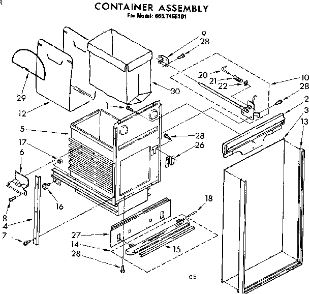 CONTAINER ASSEMBLY