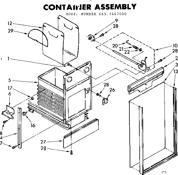 CONTAINER ASSEMBLY