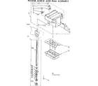 Kenmore 6657467100 power screw and ram assembly diagram
