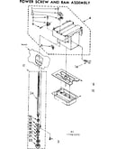 Power screw and ram assembly