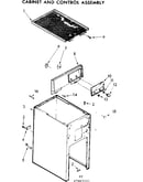 Cabinet and control assembly