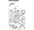 Kenmore 6657469000 frame assembly diagram