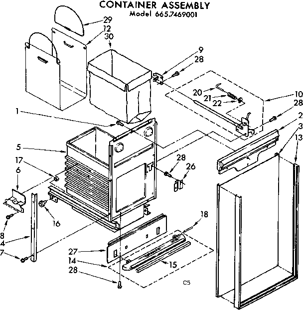 CONTAINER ASSEMBLY