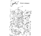 Kenmore 6657469100 frame assembly diagram