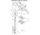 Kenmore 6657469100 powerscrew and ram assembly diagram