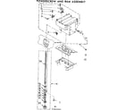 Kenmore 6657469101 powerscrew and ram assembly diagram