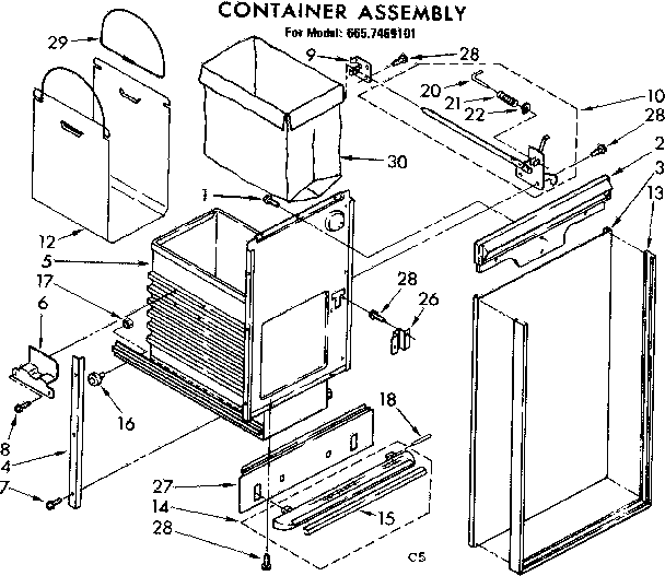 Container assembly