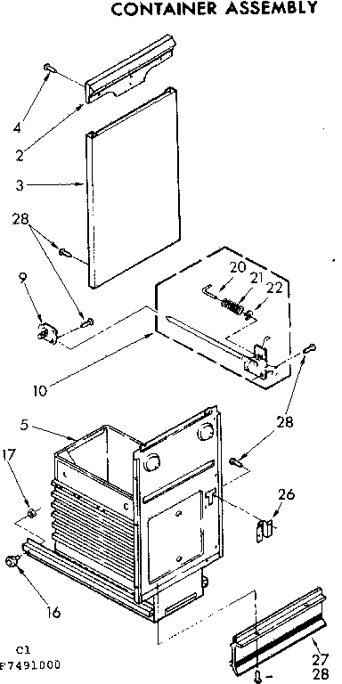 CONTAINER ASSEMBLY