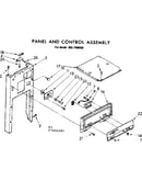 Panel and control assembly