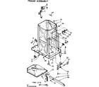 Kenmore 6657498000RO frame assembly diagram