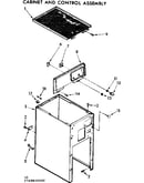 Cabinet and control assembly