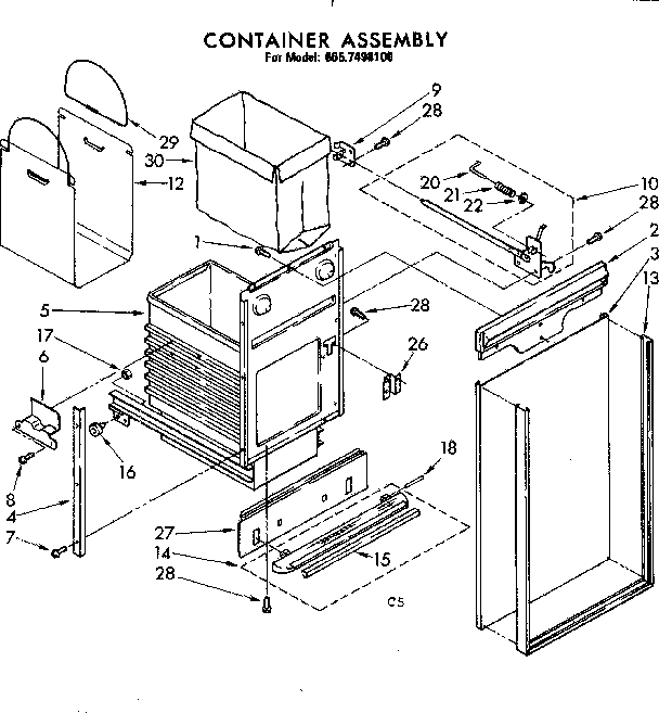 CONTAINER ASSEMBLY