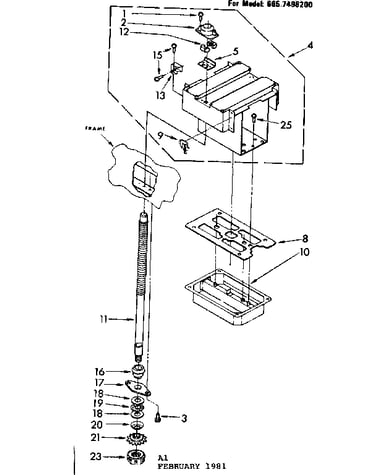 Powerscrew and ram assembly