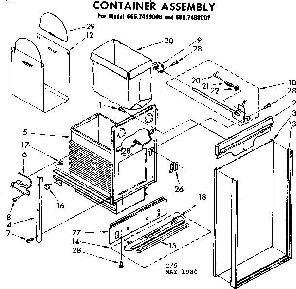 CONTAINER ASSEMBLY