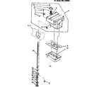 Kenmore 6657499002 power screw and raw assembly diagram