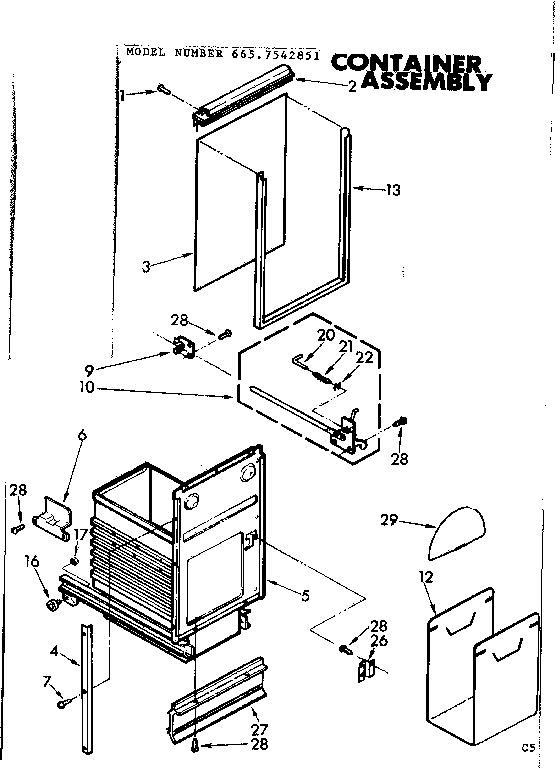 CONTAINER ASSEMBLY