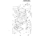 Kenmore 6228369301NZ frame parts diagram