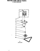 Motor and drive parts