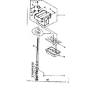 Kenmore 6658401001 power screw and ram assembly diagram