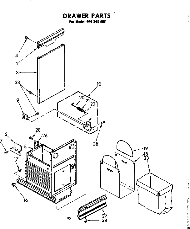 DRAWER PARTS